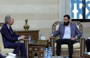 دیدار فرستاده ویژه سازمان ملل به دمشق با ابو محمد الجولانی 