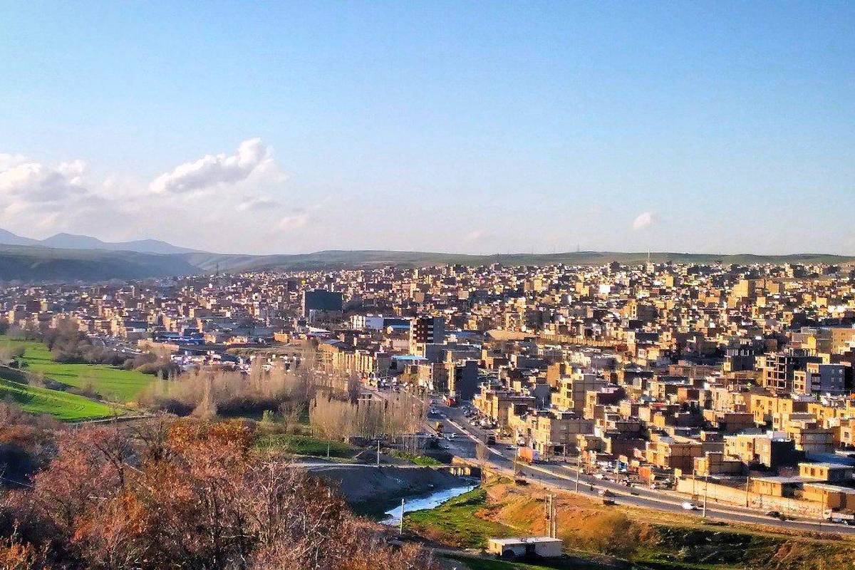 قدیمیترین عکس از دیواندره کردستان و اولین ساکنان آن