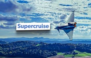 چگونه جت های جنگنده می توانند بدون پس سوز به سرعت سوپرکروز برسند؟