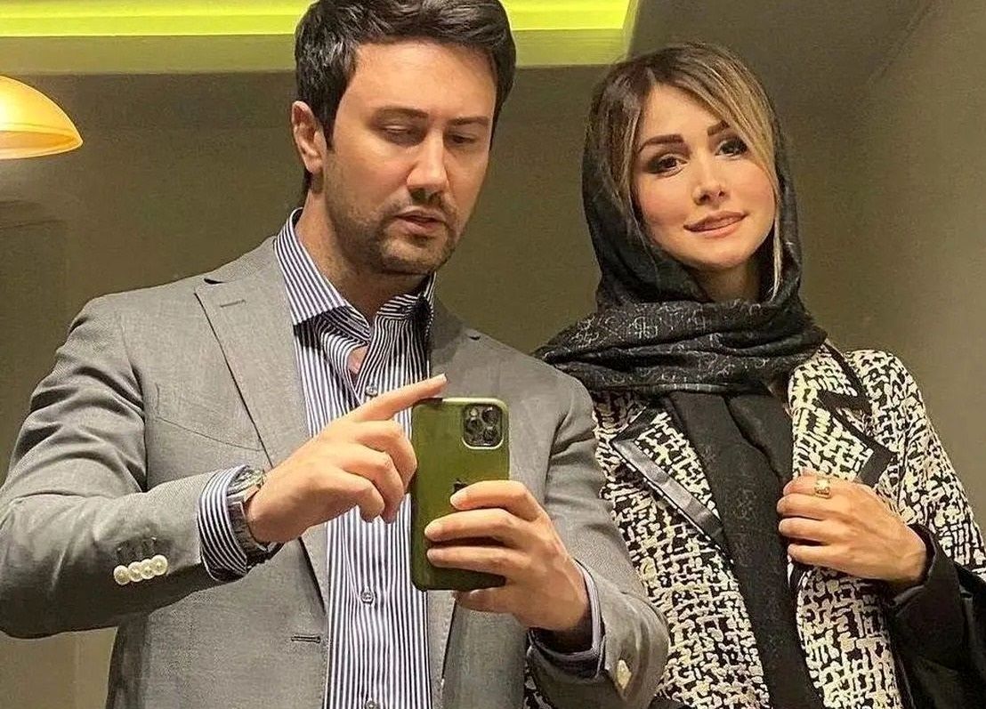 تیپ و استایل چشم نواز «شاهرخ استخری و همسرش» در بلژیک + عکس