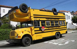  تصاویری از خنده‌دارترین اتوبوس‌های موجود در دنیا 