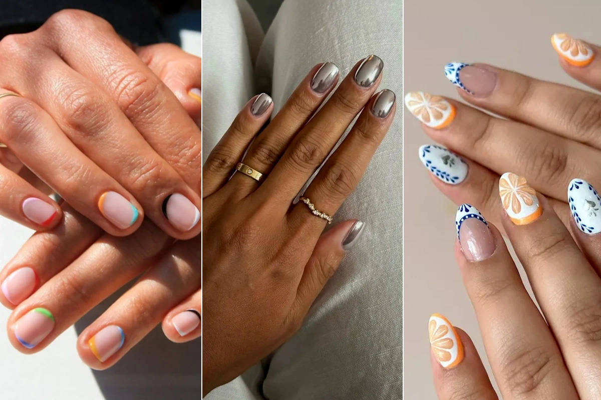 ۱۰ مورد از جذابترین ترندهای ناخن بهار ۱۴۰۴