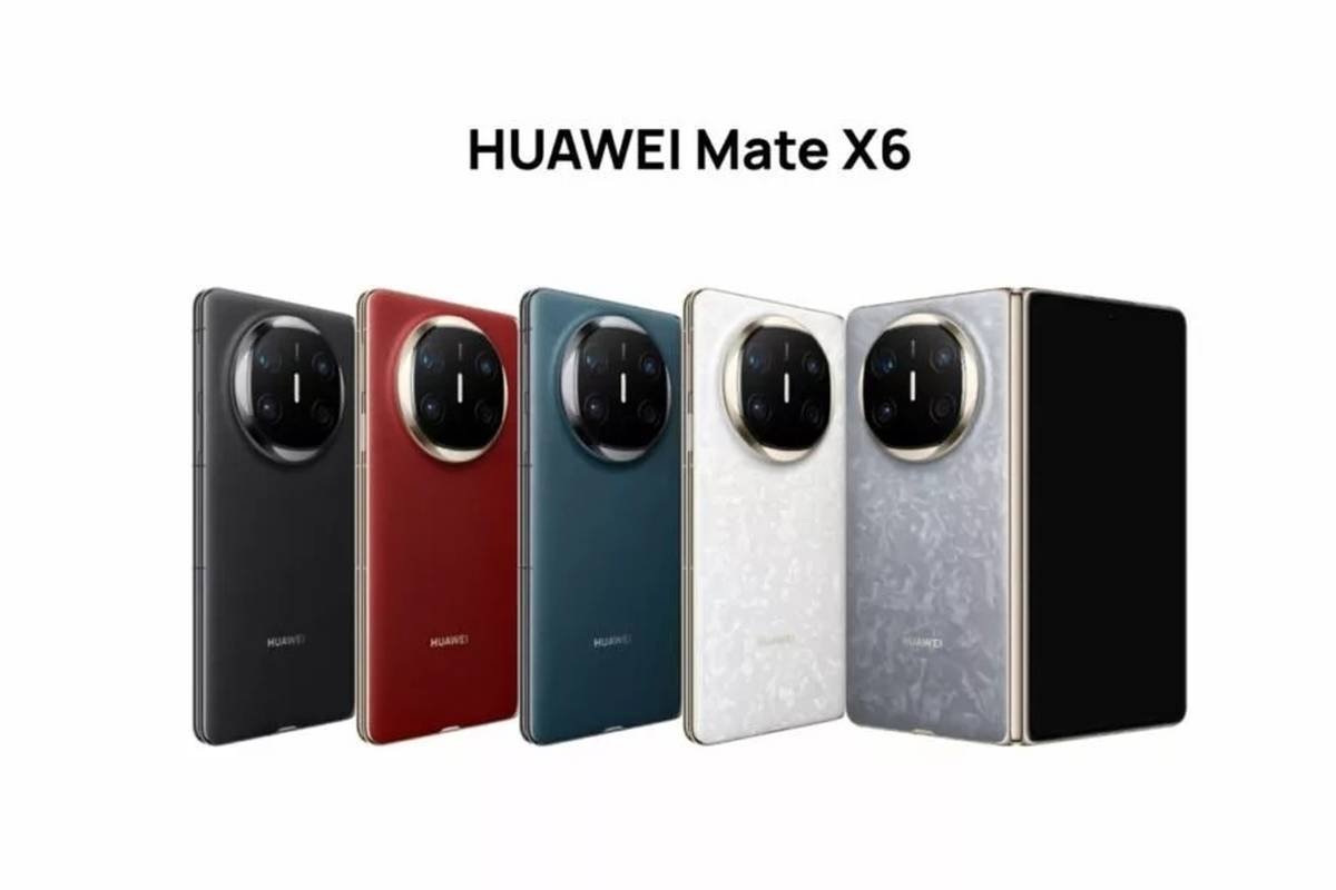 هواوی از گوشی تاشو میت X6 رونمایی کرد؛ نمایشگر بزرگتر با قابلیتهای هوش مصنوعی