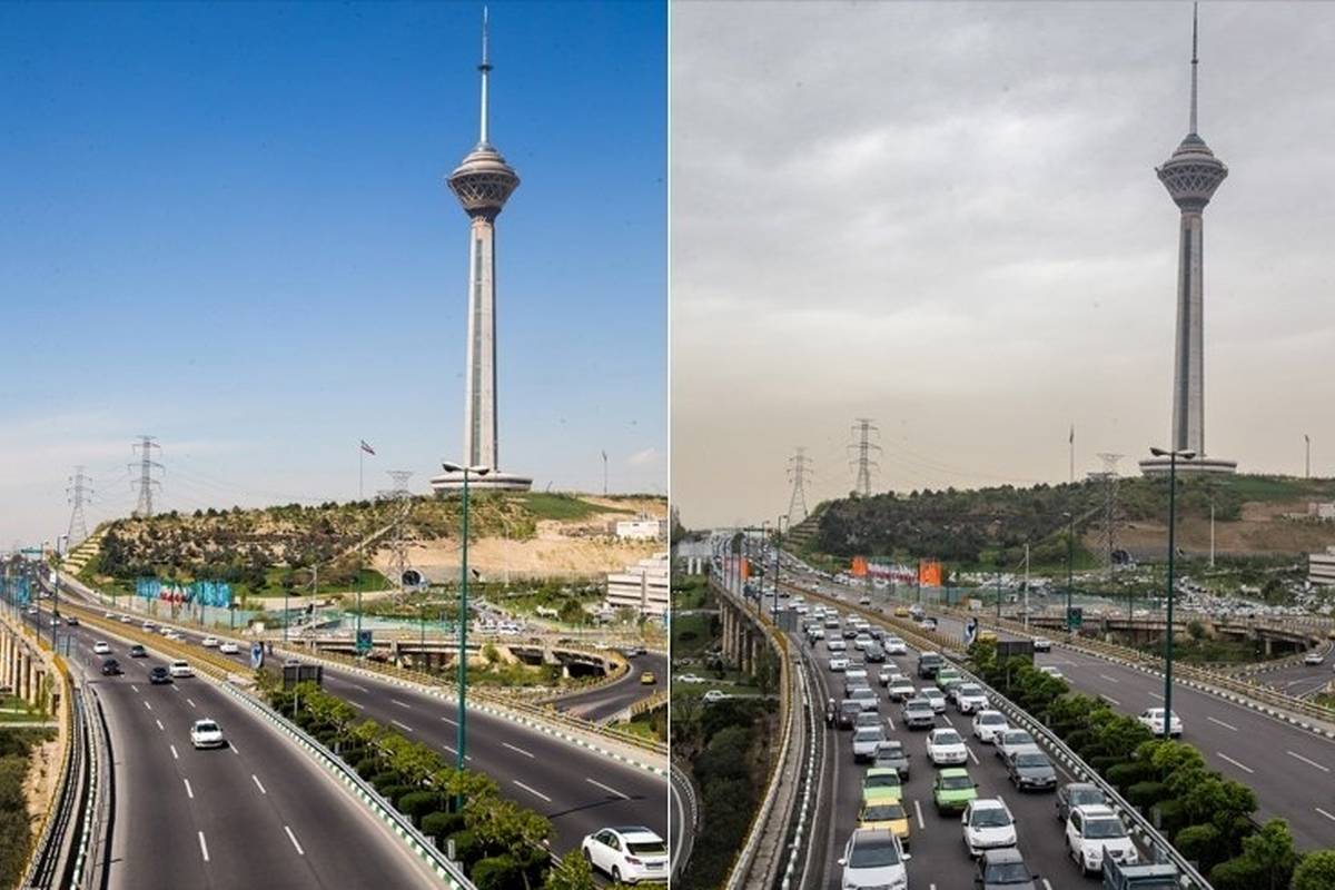 افزایش آلودگی هوای تهران