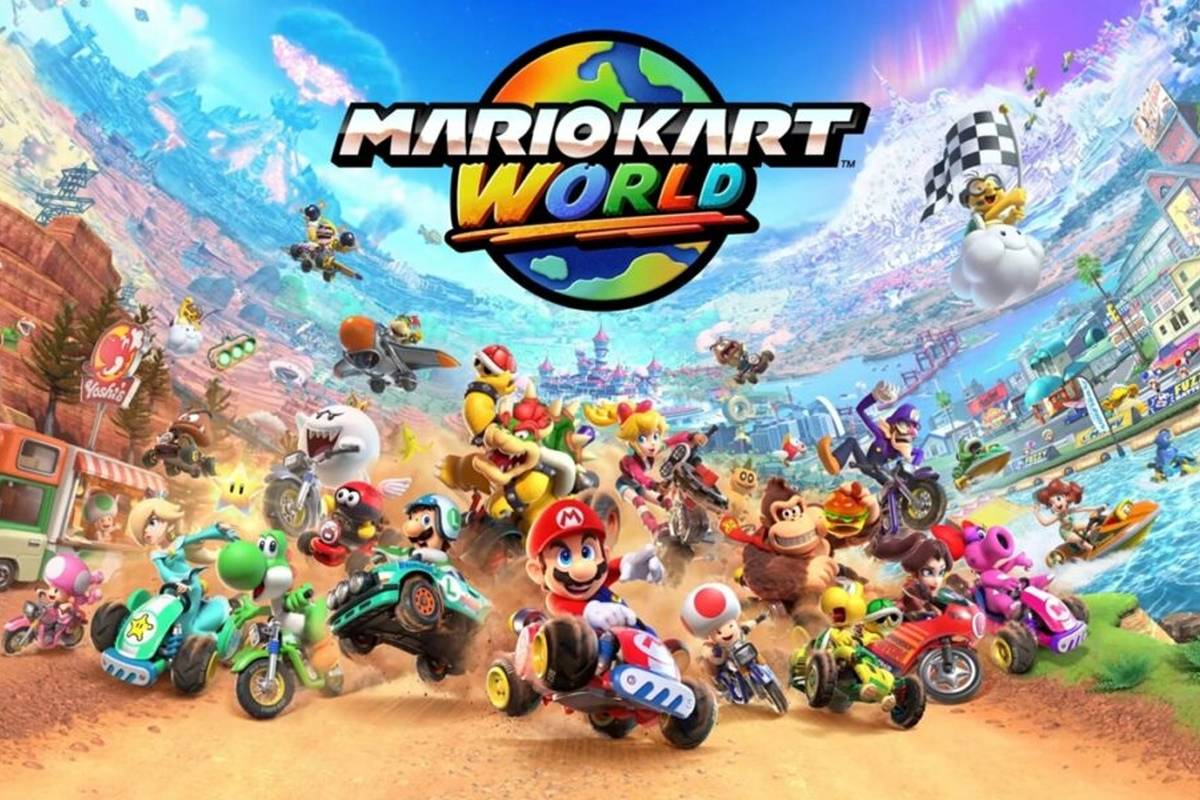 بازی Mario Kart World معرفی شد؛ همزمان با نینتندو سوییچ ۲ عرضه میشود