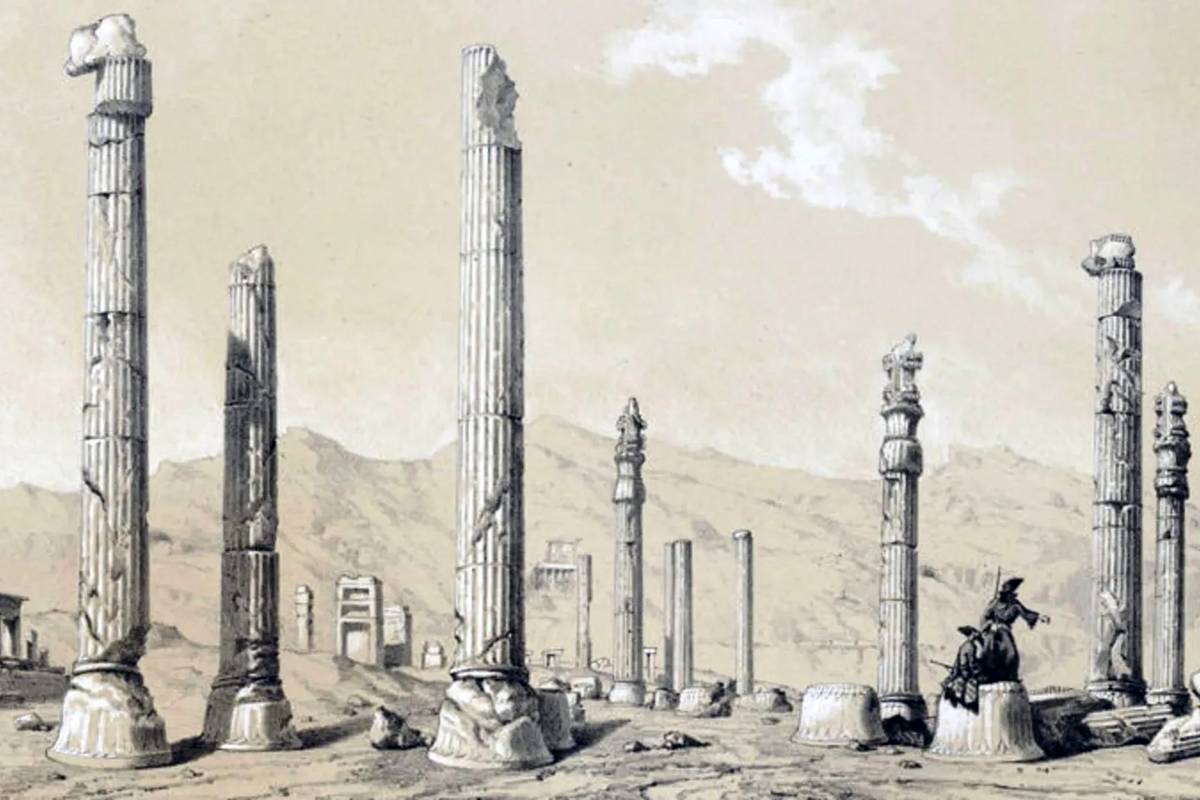 معمای قدیمی‌ترین نقاشی از تخت جمشید
