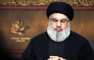 اولین تصویر از کفن شهید سید حسن نصرالله