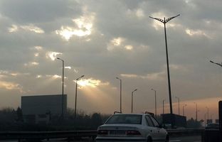 وضعیت هوا تهران دوشنبه 17 دی