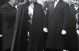 صمد‌خان در کاخ الیزه فرانسه + تصویر