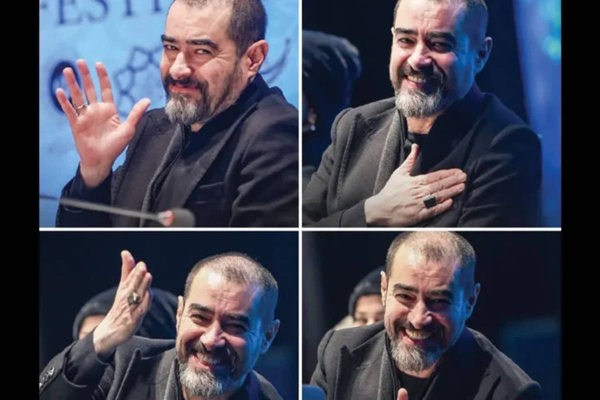 شهاب حسینی به همراه همسرش در جشنواره فجر