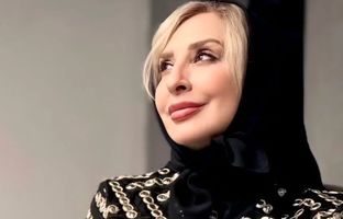 پاپاراتزی ایرانی؛ ظاهر باورنکردنی مرجانه گلچین با مینی اسکارف/ روسری ترند برای نوجوان‌ها