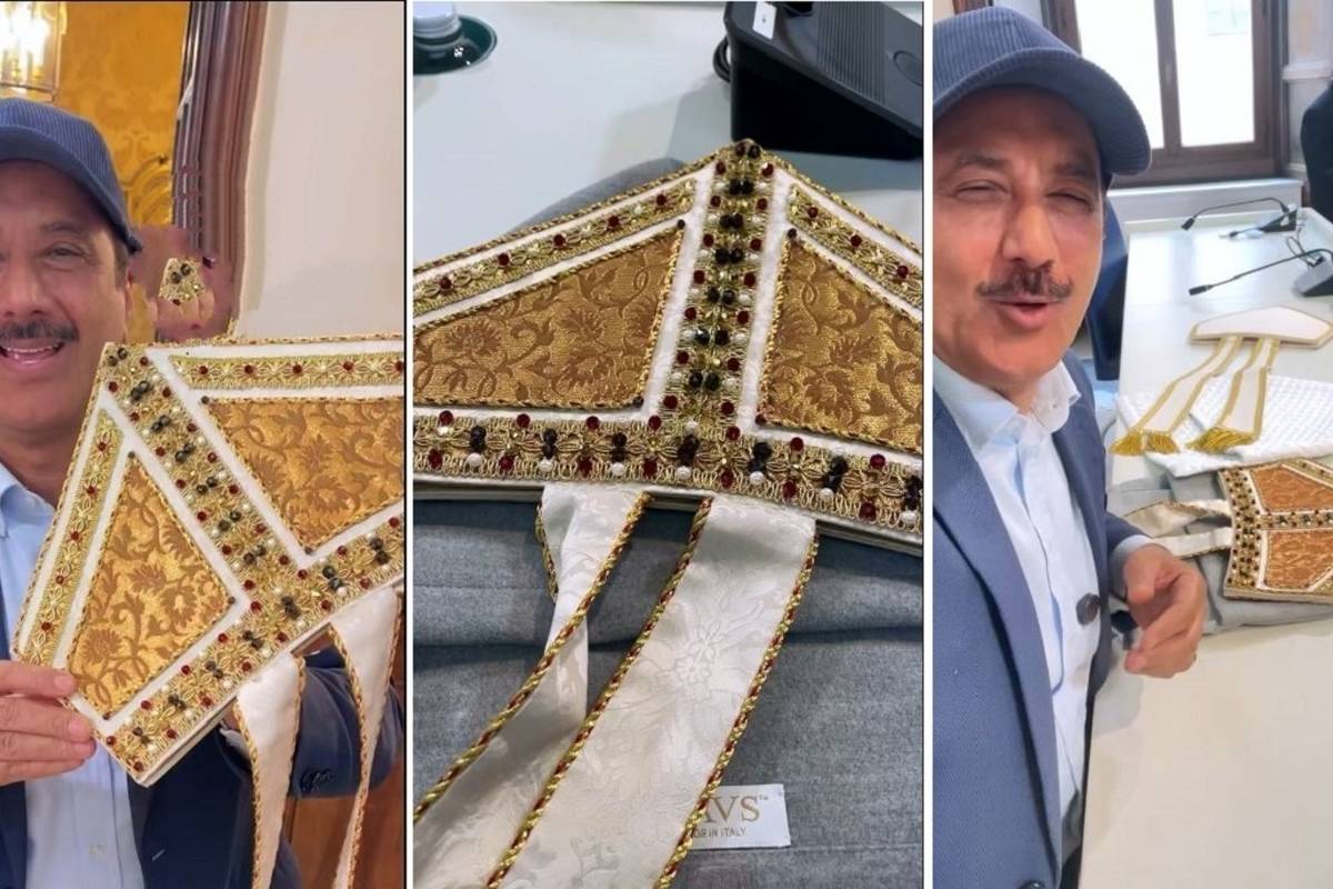 آیا می‌دانستید نام کلاه پاپ، کلمه ایرانی است؟ + ویدئو
