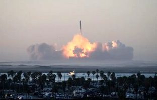 انفجار قوی‌ترین موشک جهان جو زمین را سوراخ کرد!