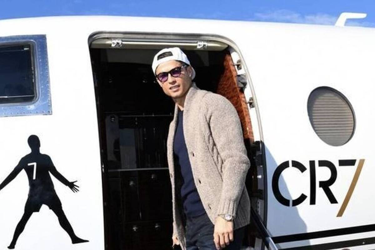 جت کریستیانو رونالدو در منچستر زمینگیر شد!
