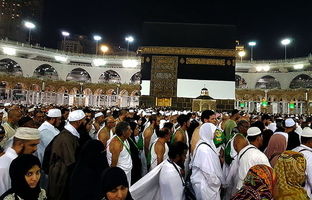 تصاویر شگفت‌انگیز از طواف شبانه در مکه +ویدئو
