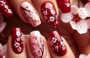 مدل ناخن ترند ۱۴۰۴؛ 8 مدل ناخن گلی و بهاری برای استایلی فانتزی