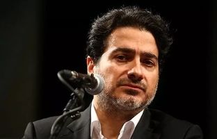 همایون شجریان: خانم گلاب آدینه را خیلی دوست دارم و .../ لحظه‌ جایزه گرفتن همایون در جشن حافظ + ویدئو