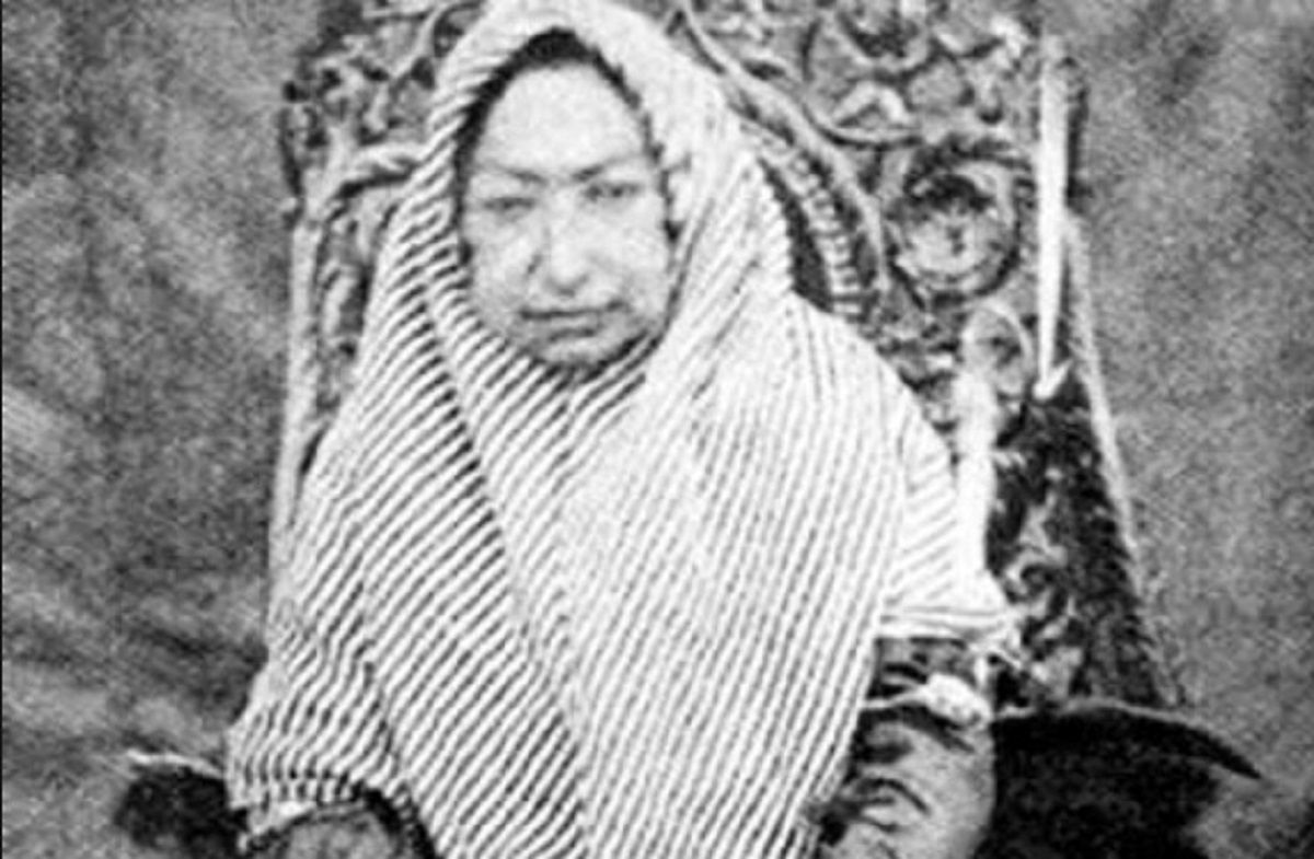 عکس قدیمی: ملک‌جهان خانم، مادر ناصرالدین شاه در سال 1249 