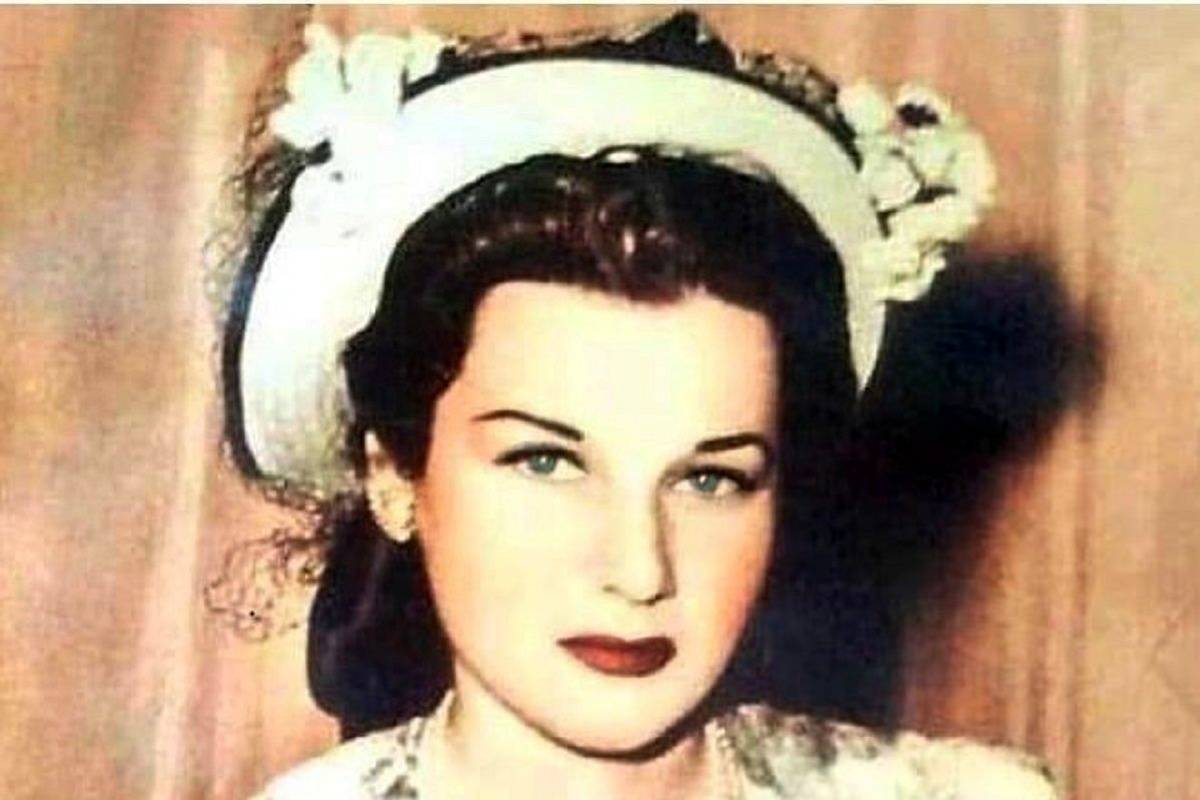 عکس قدیمی: استایل خاص فوزیه در مصر، سال 1325 