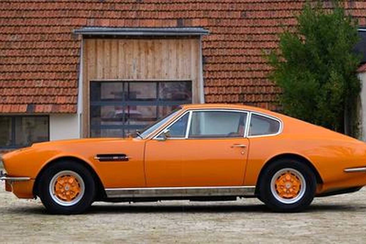 استون مارتین دی بی اس نارنجی: یک قطعه هنری متحرک از دهه 60 + عکس