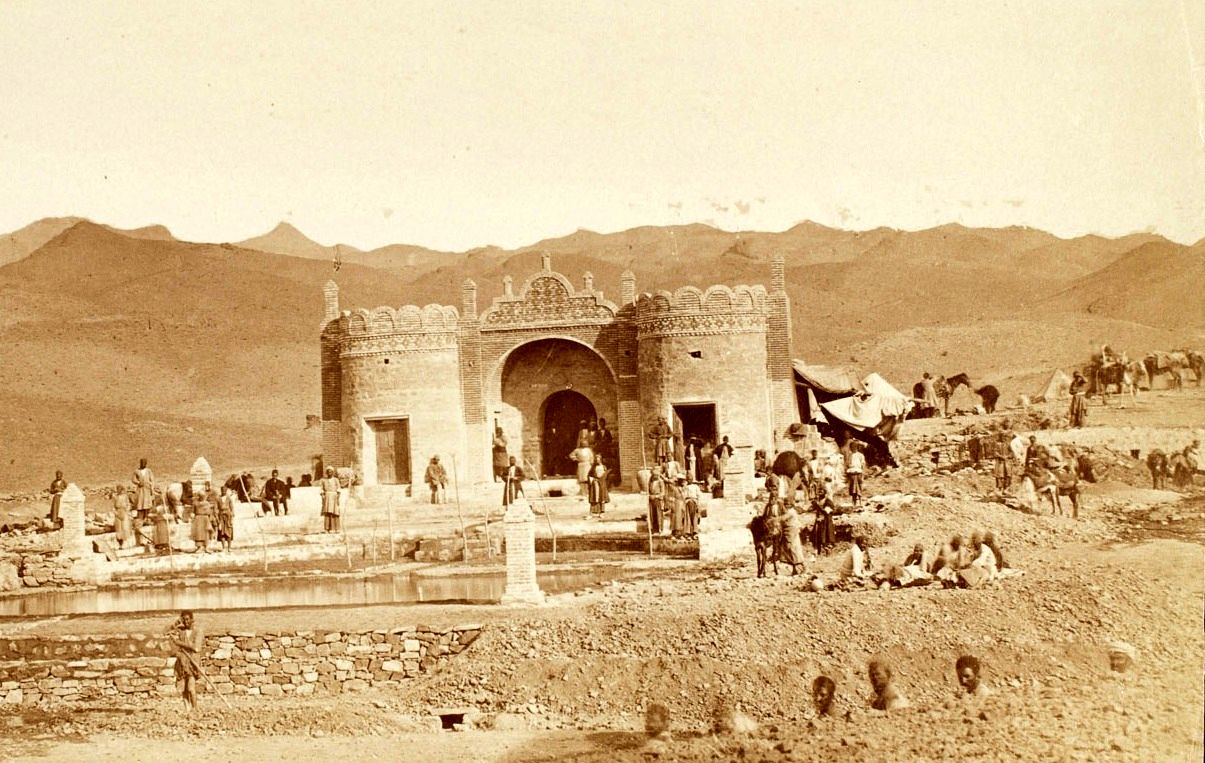 عکسی نایاب از قدیمی‌ترین مرکز پست قم