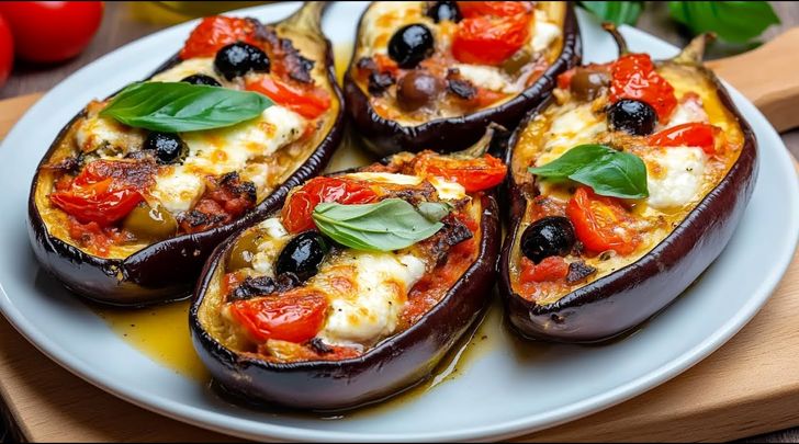 ساده‌ترین و سریع‌ترین روش تهیه بادمجان پیتزایی + ویدئو