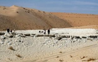 کشف ردپاهای 115 هزارسالۀ انسان در صحرای عربستان