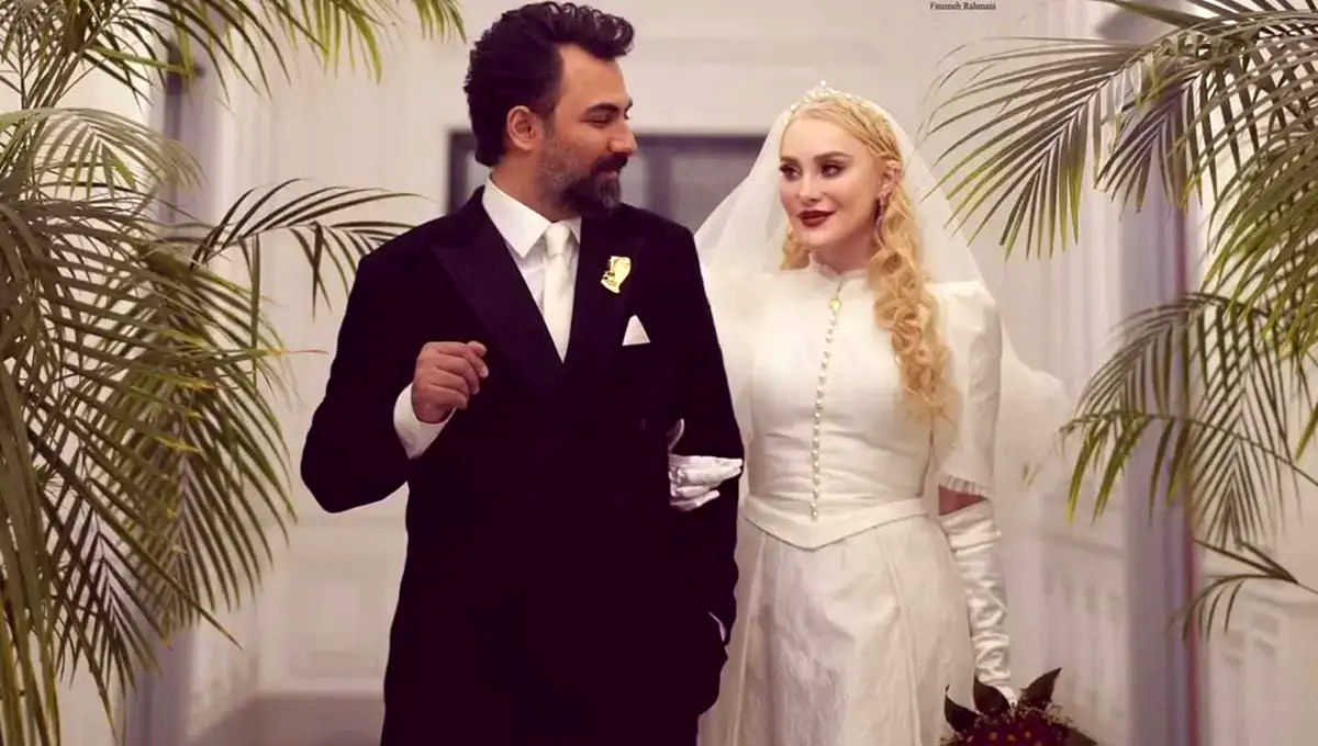  آرام جعفری و بابک انصاری در ماه عسل 