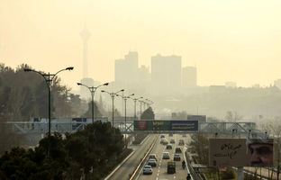  وضعیت هوای تهران قرمز شد 